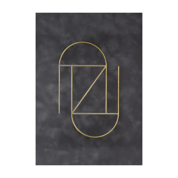 "Dusty Grey Velour" Print
