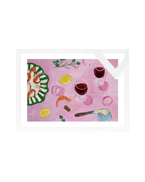 Snack After the Beach Fine Art Print