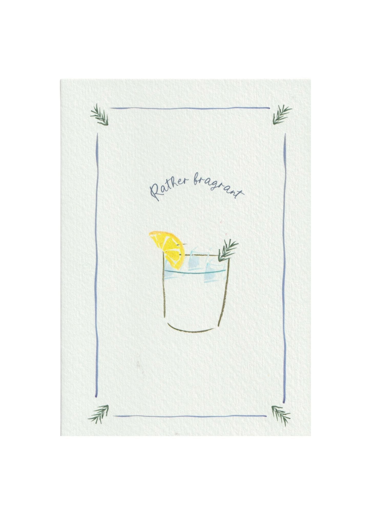 Rather Fragrant Greetings Card