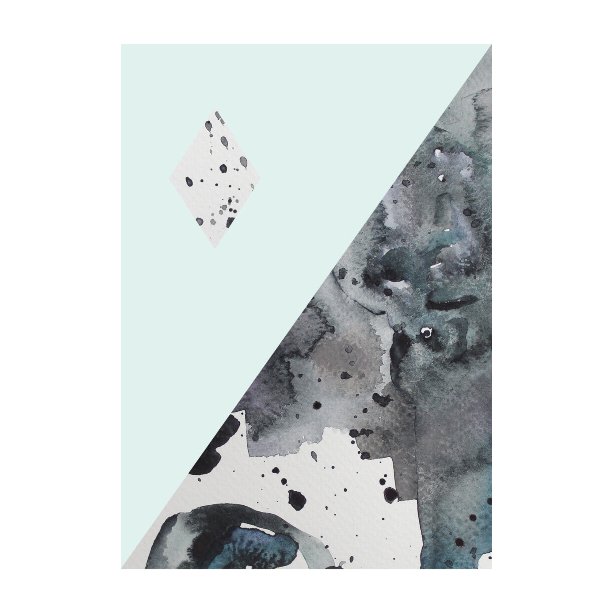 "Mezzo Mint" Print
