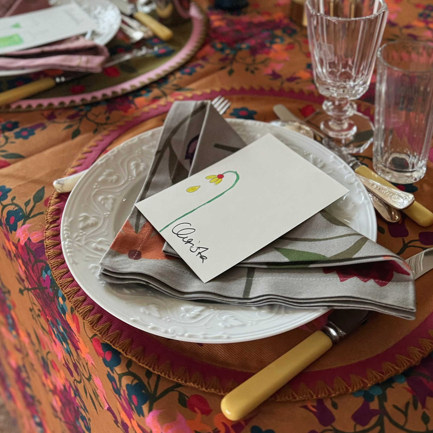Picnic on the Meadow Napkins | Set of 6