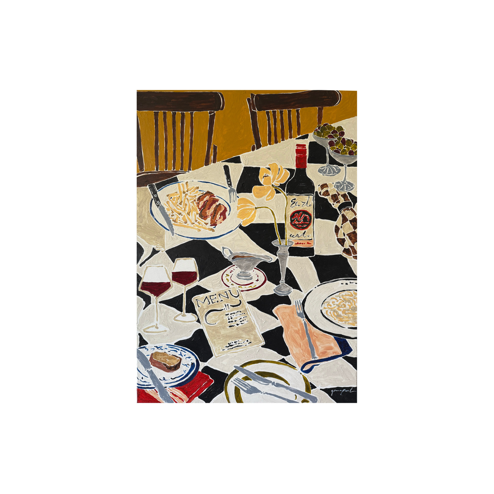 Bistro Original Artwork