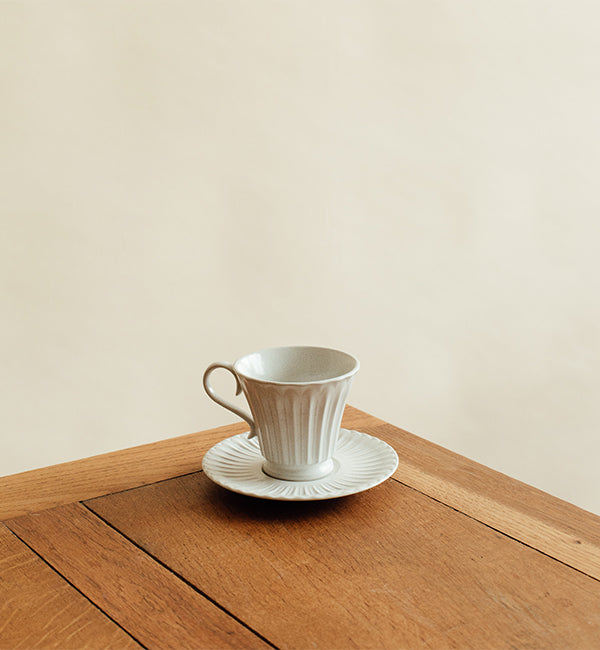 Shush Grace Tapered Cup and Saucer Set