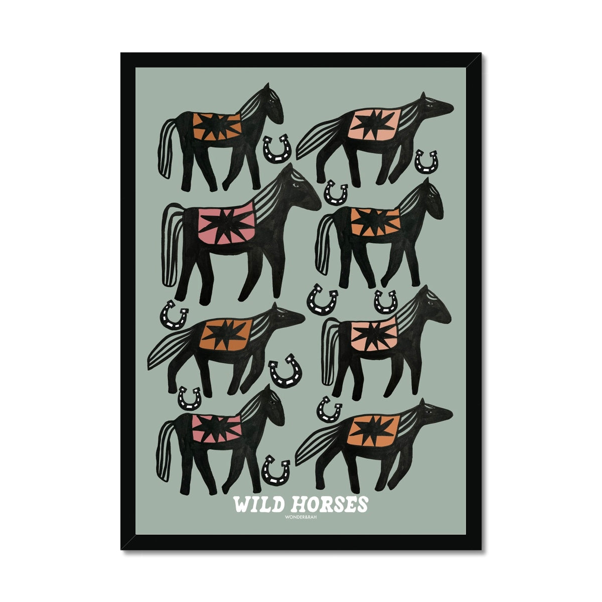 Wild Horses Children's Print