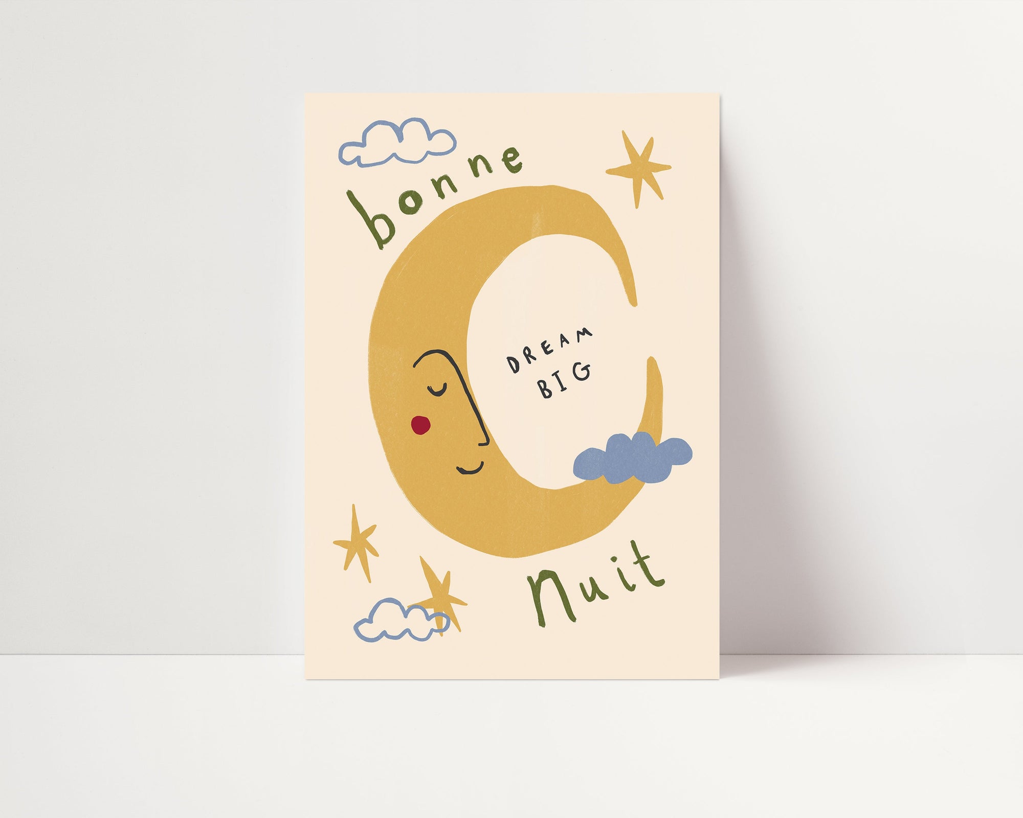 Dream Big | Nursery Print | UNFRAMED