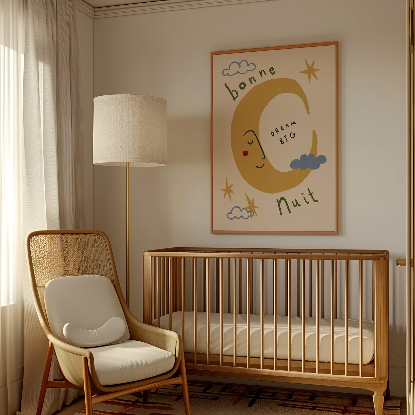 Dream Big | Nursery Print | UNFRAMED