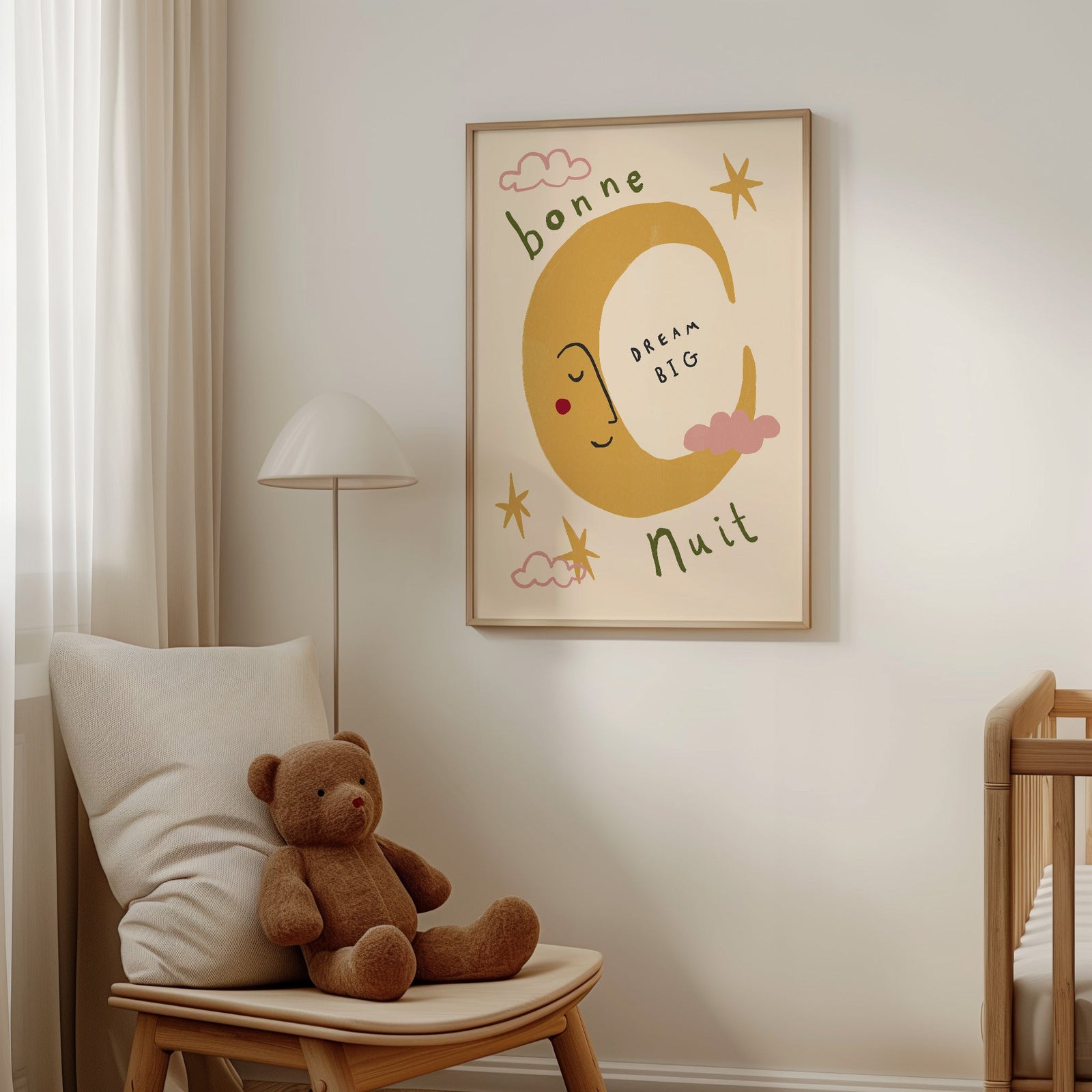 Dream Big | Nursery Print | UNFRAMED