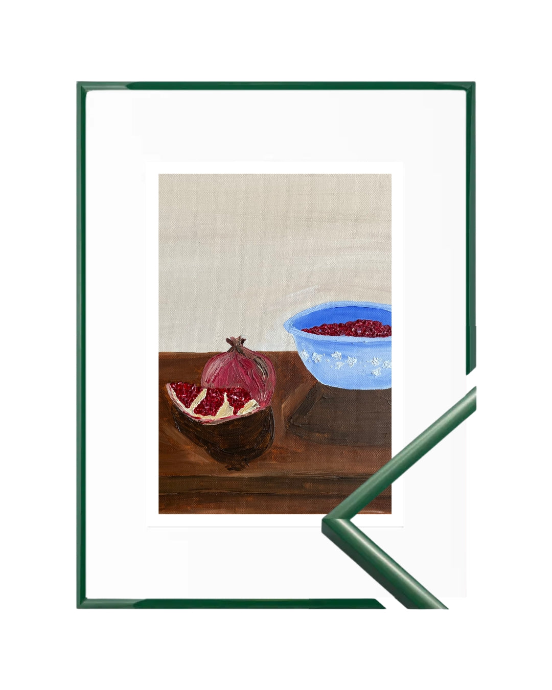Peeled Pomegranate Fine Art Print