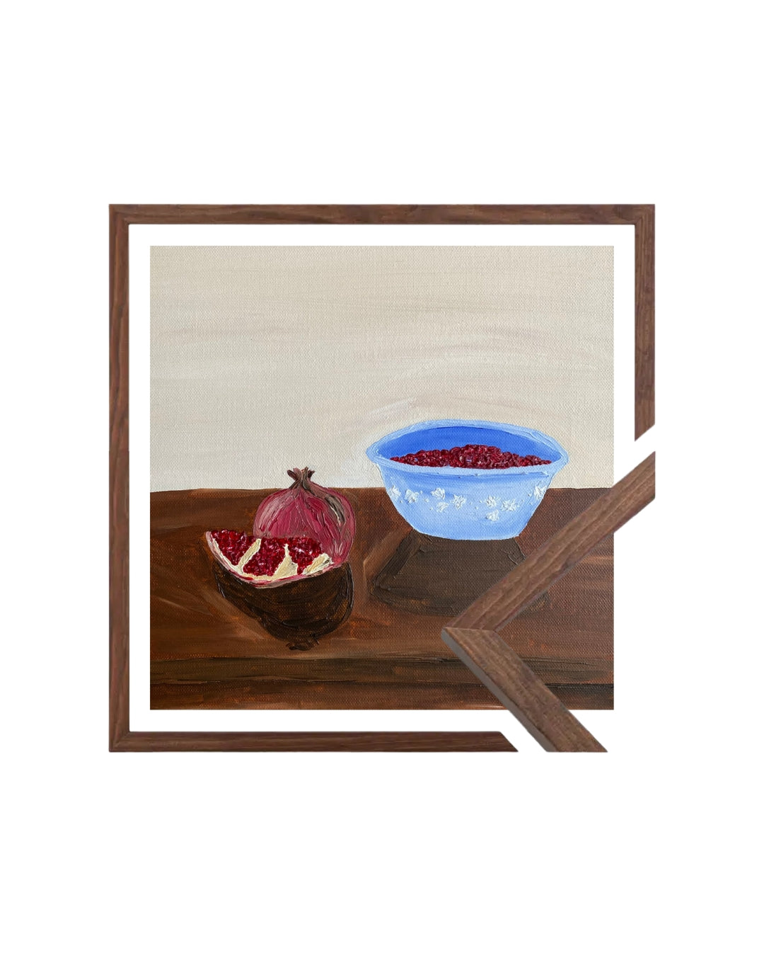 Peeled Pomegranate Fine Art Print