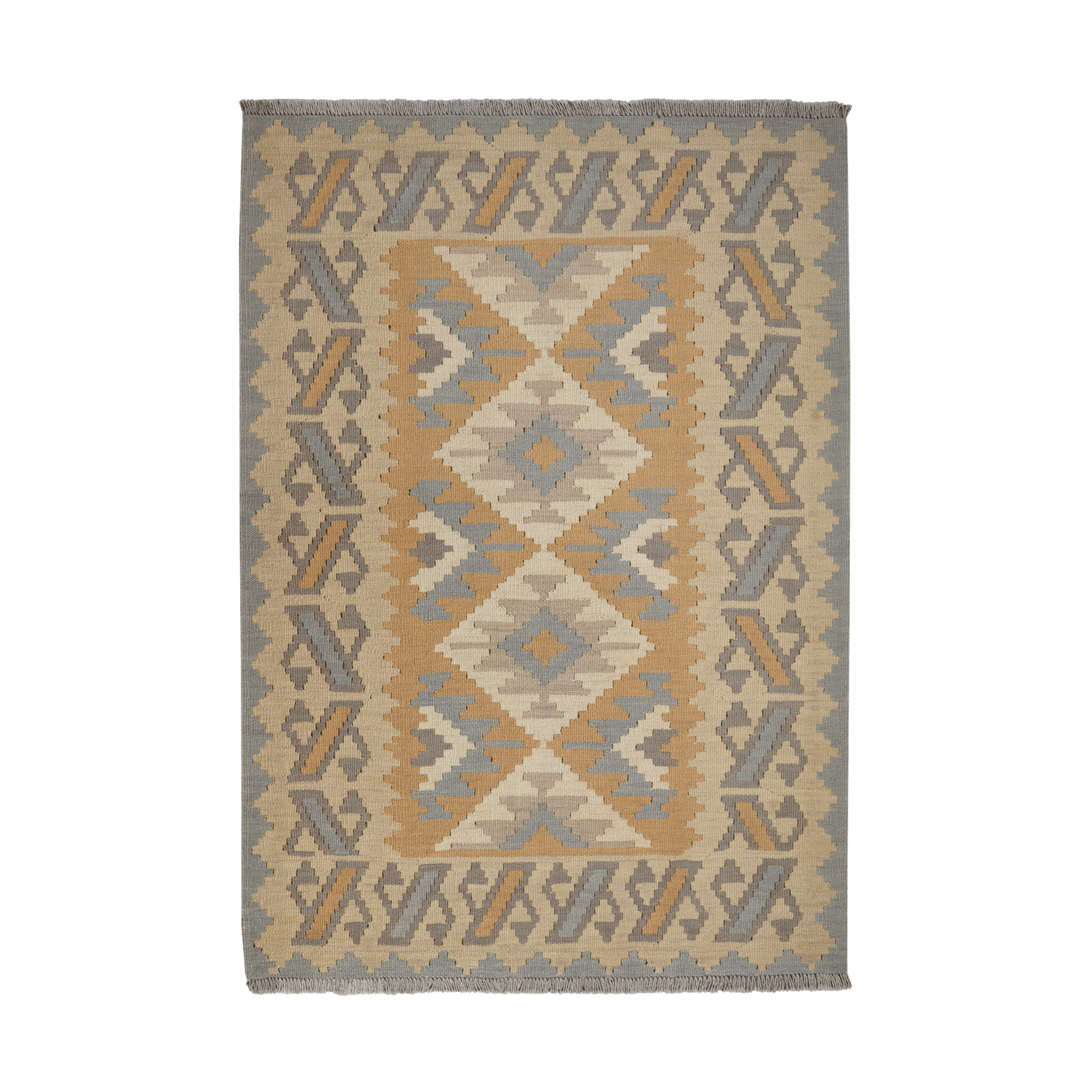 Kilim Gashgai Rug · Hand-Woven - Beige, 175x121 cm