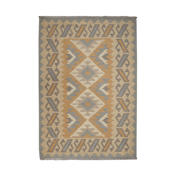 Kilim Gashgai Rug · Hand-Woven - Beige, 175x121 cm