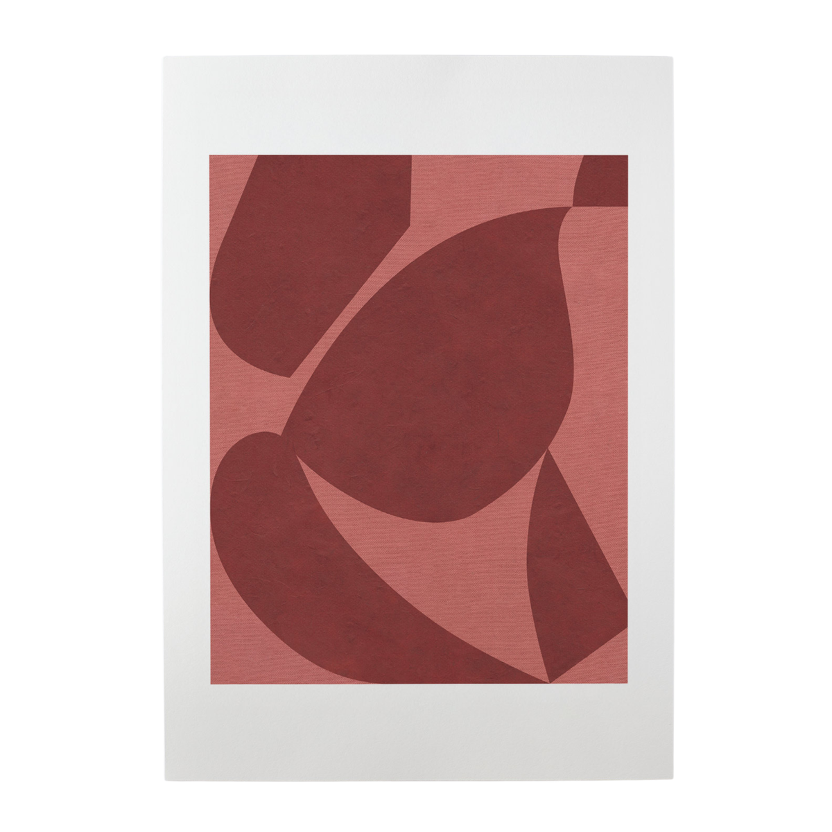 Settle Terracotta/Red Print