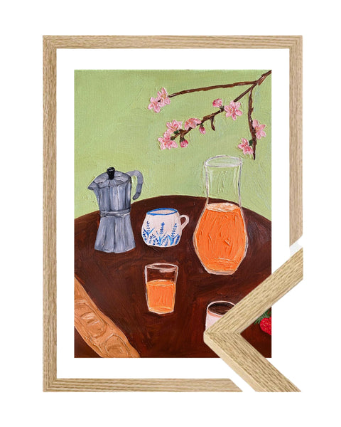 Late Breakfast Fine Art Print