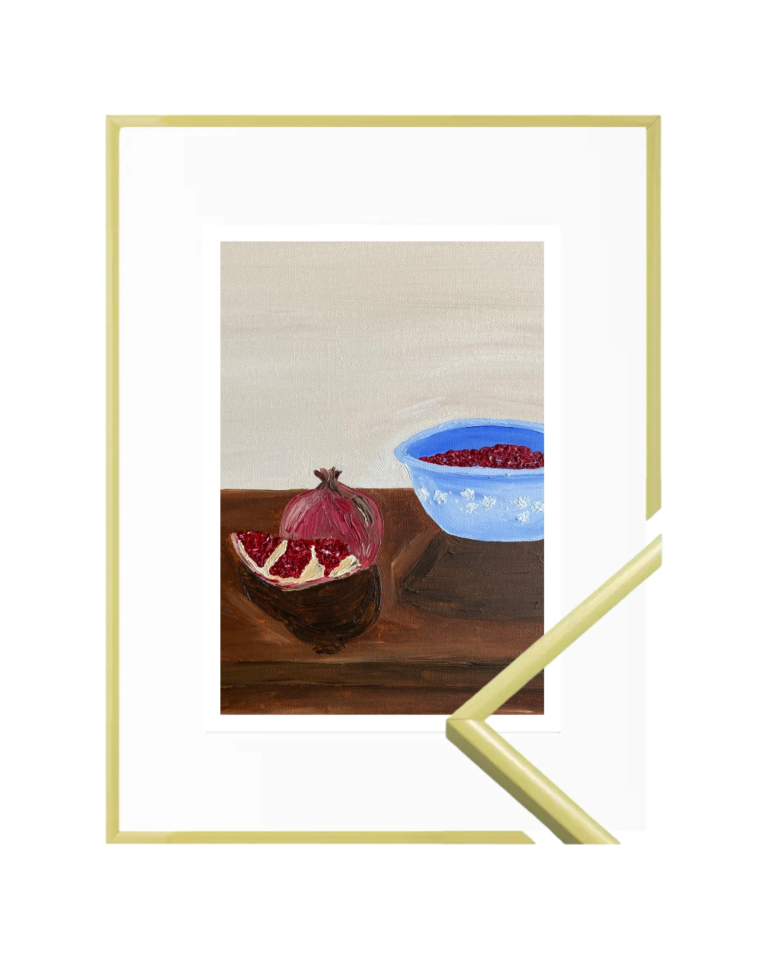 Peeled Pomegranate Fine Art Print