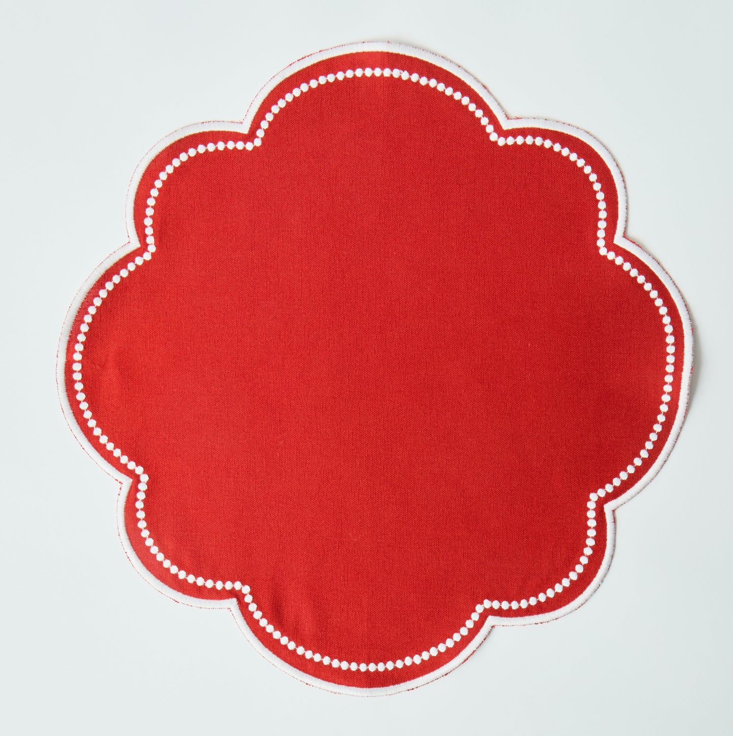 Orlando Cinnamon Orange Circle Placemat (set of 4) Placemats