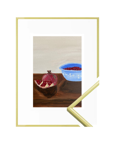 Peeled Pomegranate Fine Art Print