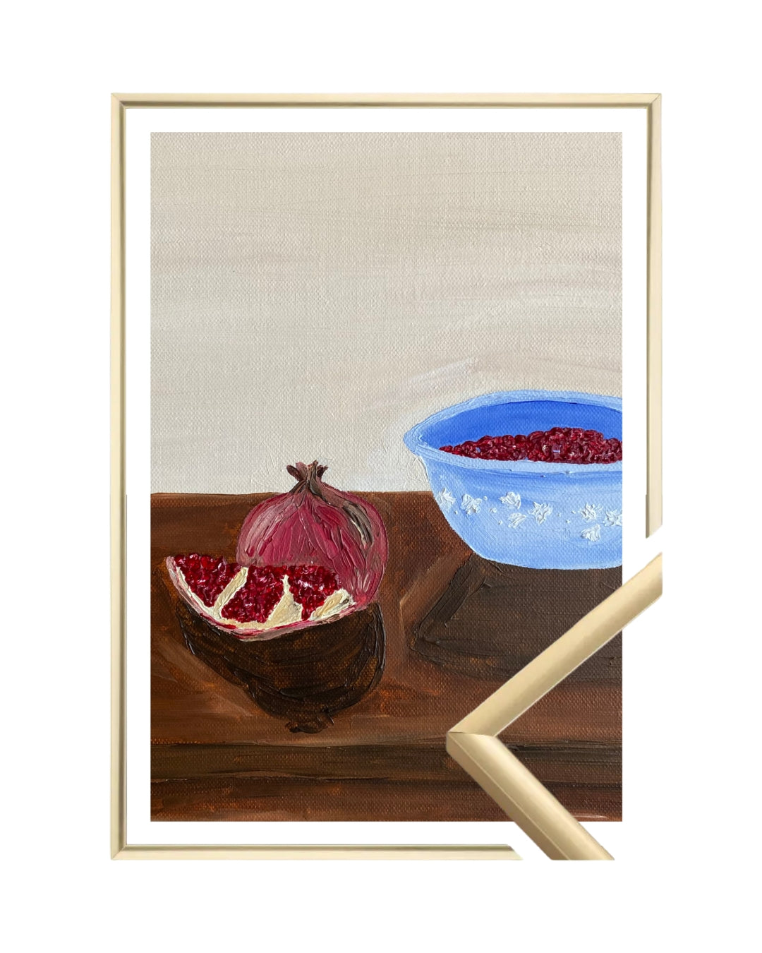 Peeled Pomegranate Fine Art Print