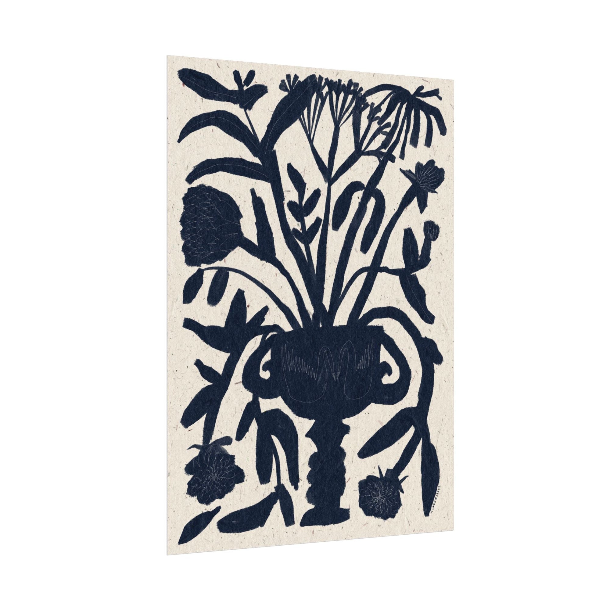 Tabby Booth SPRING FLOWERS Fine Art Print