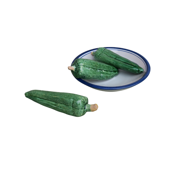 Ceramic Green Pepper for Frying