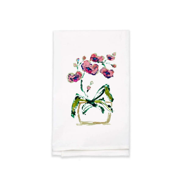Blooming Girls Tea Towel