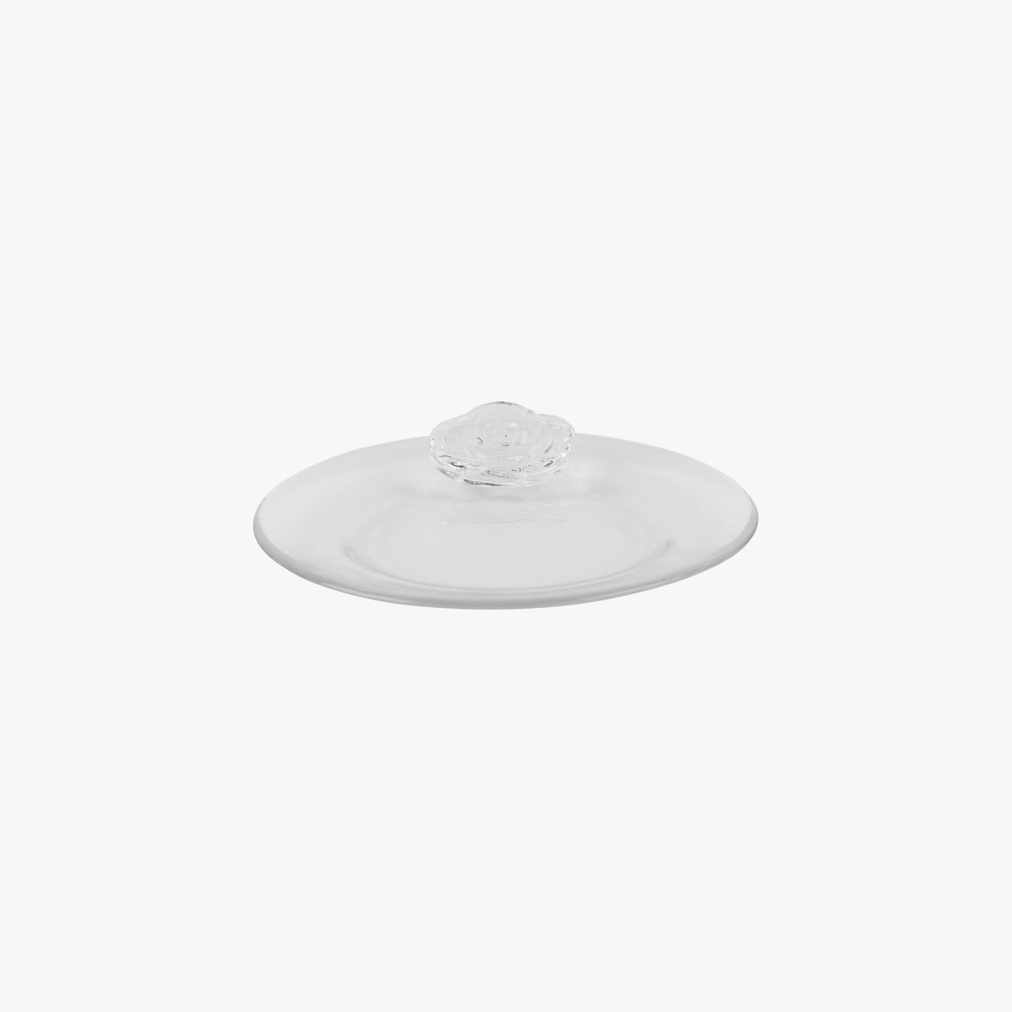 Rose Plate Clear