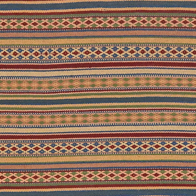 Kelim Djadjim — Handmade, 98x101 cm, Multicolor, 100% Virgin Wool | View 4