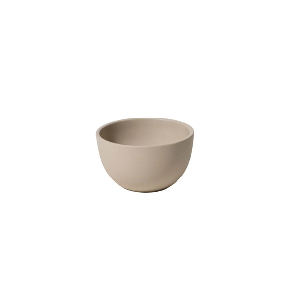 Tasting Bowl - Raw Stoneware & Natural