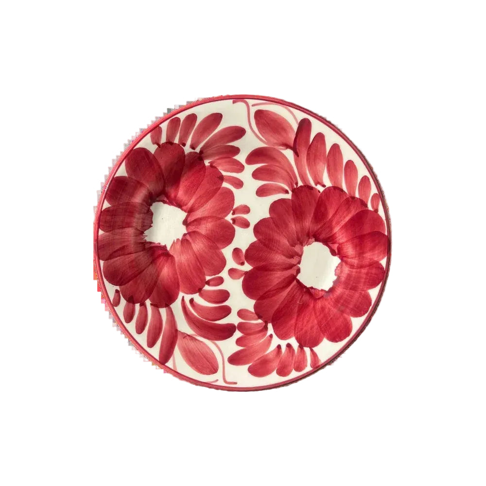 Florita Dessert Plate, Grenadine