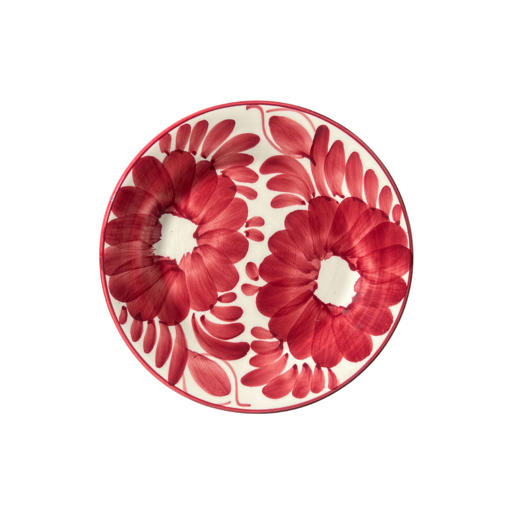Florita Dessert Plates, Set of 4