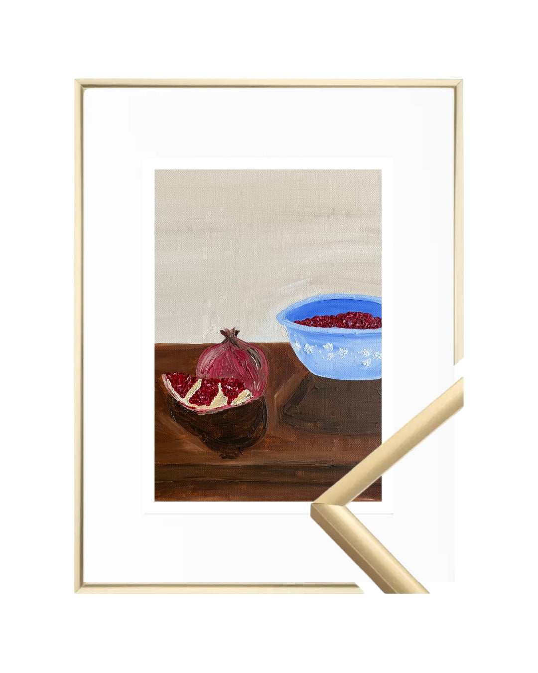 Peeled Pomegranate Fine Art Print