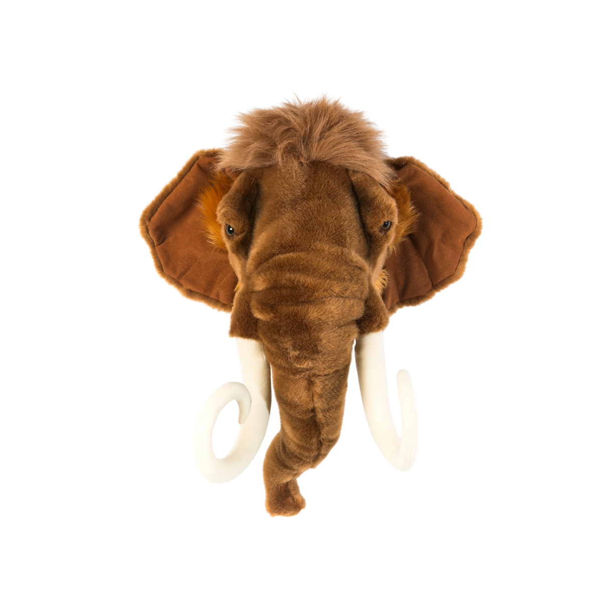 Arthur the Mammoth Wall Mounted Plush Head