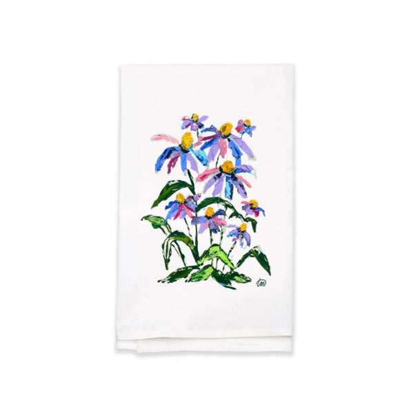 Blooming Girls Tea Towel