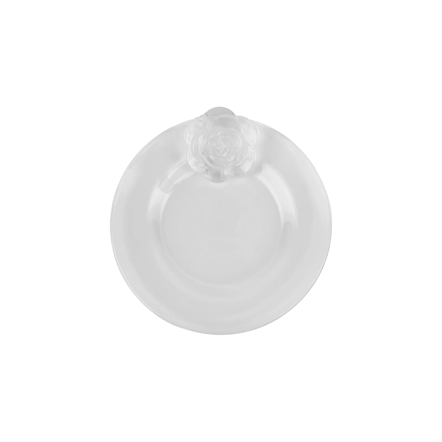 Rose Plate Clear