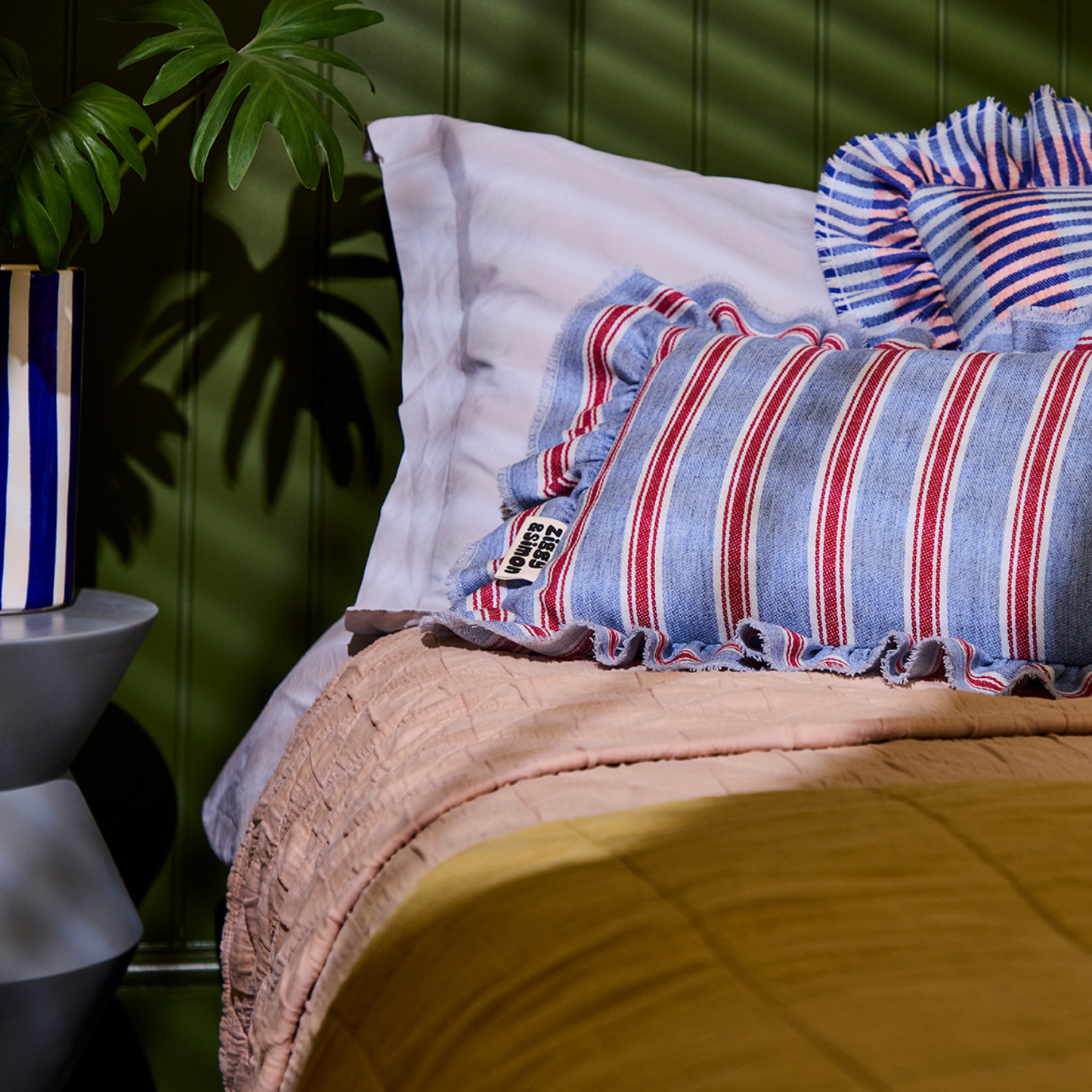 Cushion Cover - Blue Raspberry