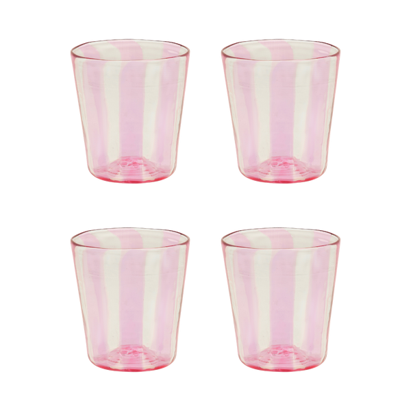 The Giorgio Tumbler in Amethyst, Set of Four