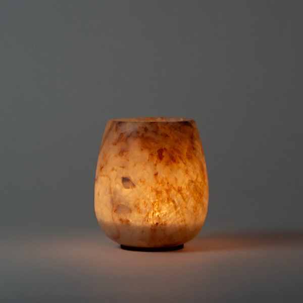 Petra | Alabaster Candle Holder