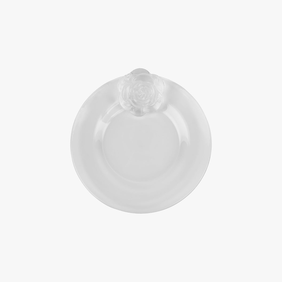Rose Plate Clear