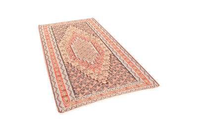 Kelim Senneh — Handmade, 113x202 cm, Multicolor, 100% Virgin Wool | View 5