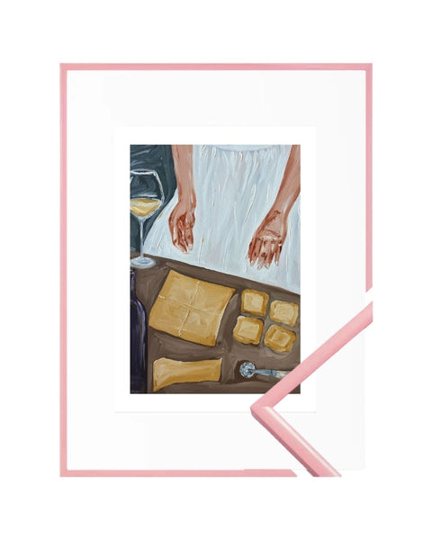 Making Ravioli and Sippin’ Wine Fine Art Print