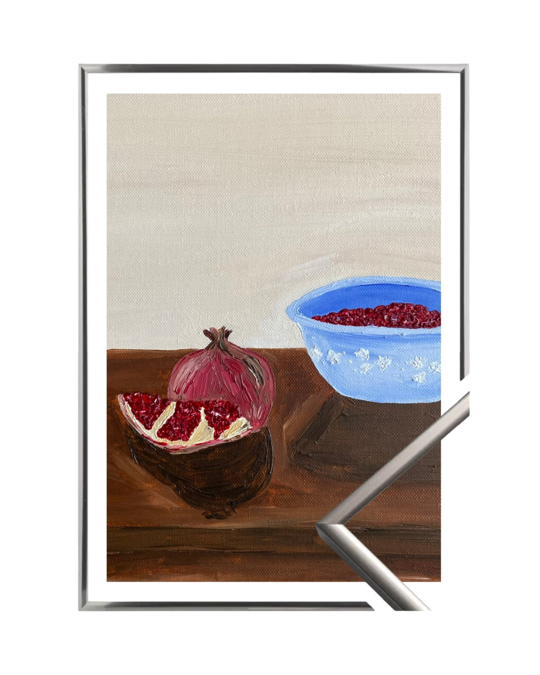 Peeled Pomegranate Fine Art Print