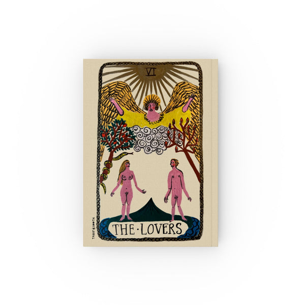 Tabby Booth 'The Lovers' Hardback Tarot Notebook