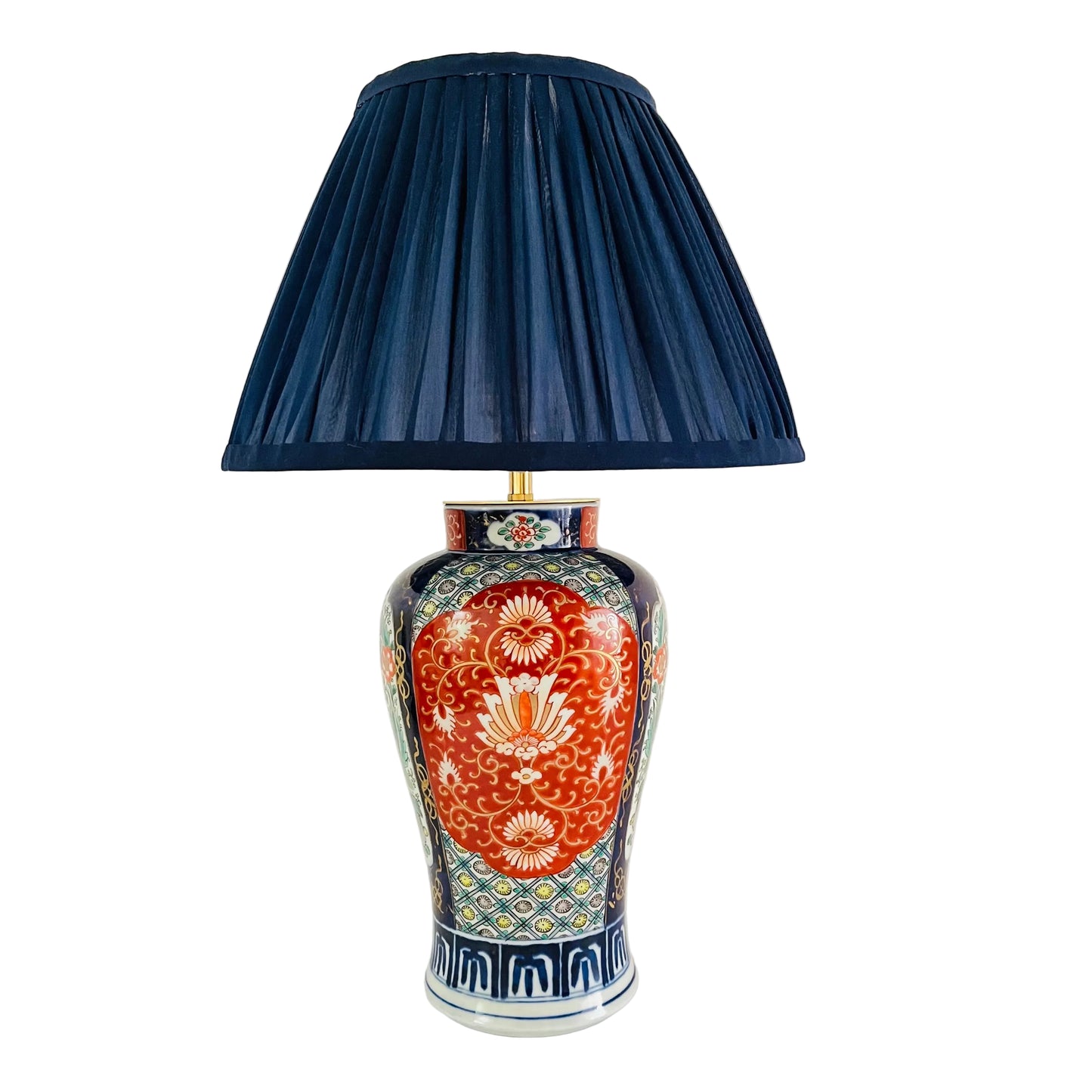 Antique Imari Table Lamp