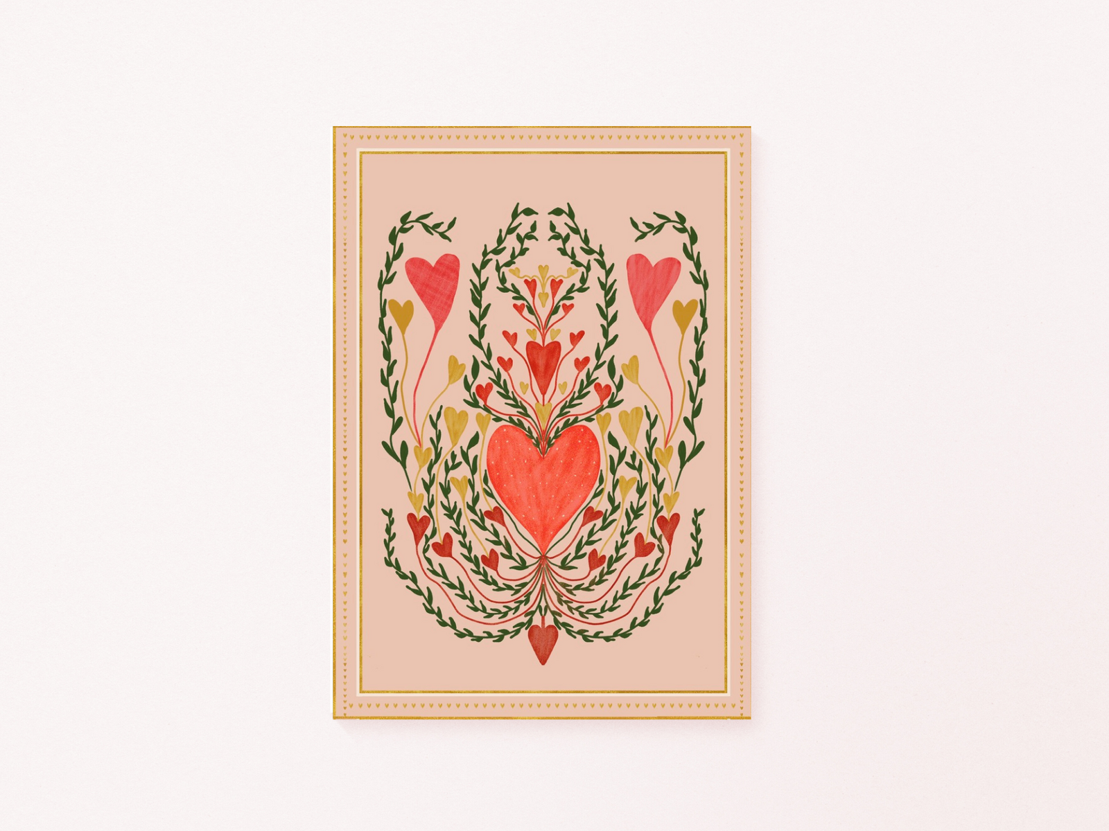 Love in Pink Art Print