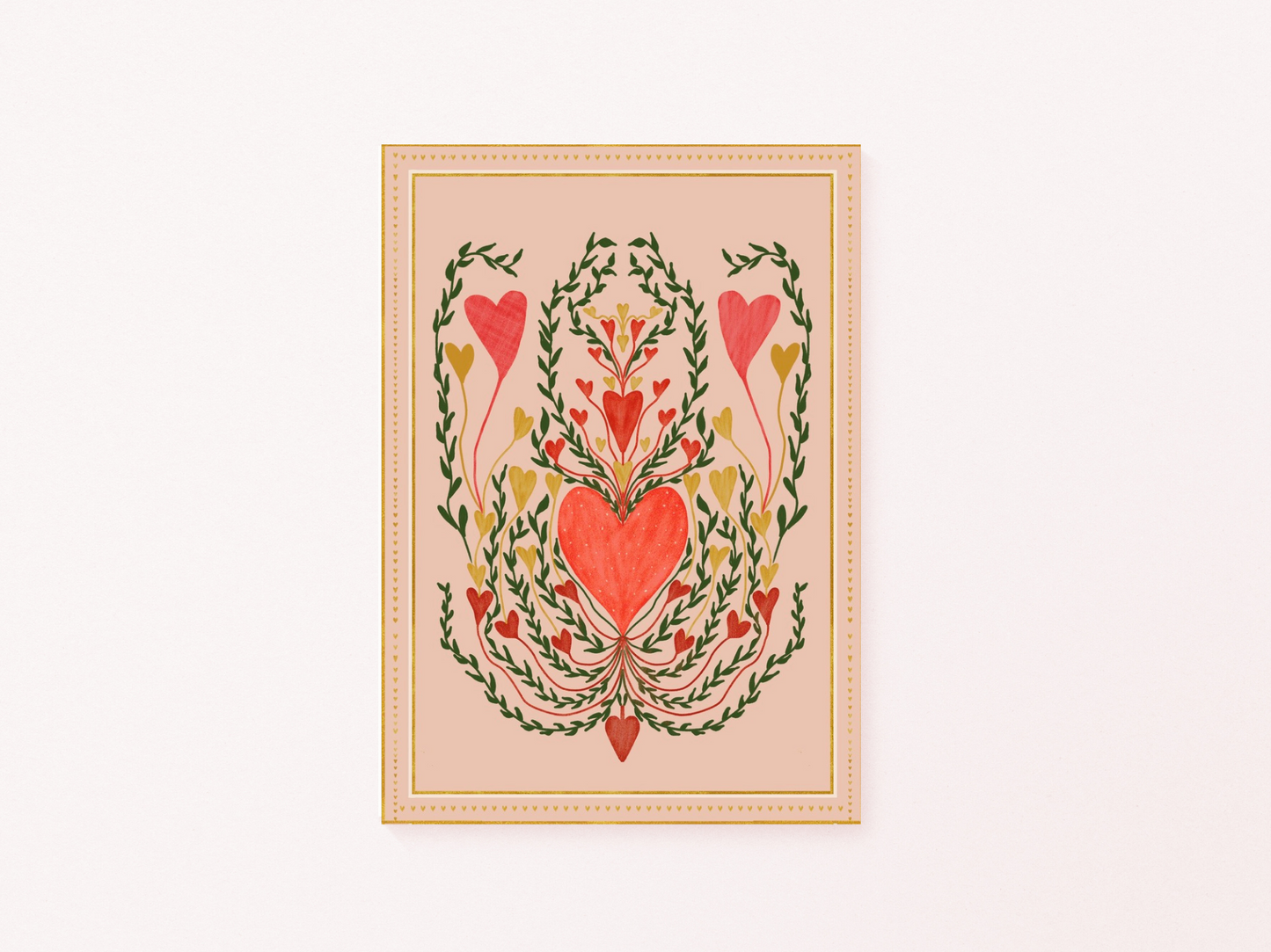 Love in Pink Art Print