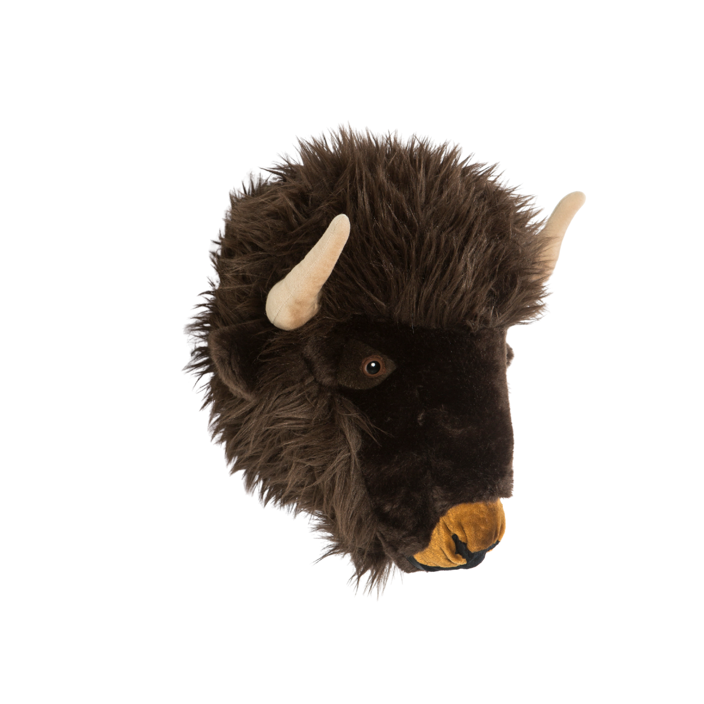Alex the Bison Wall Mounted Plush Head