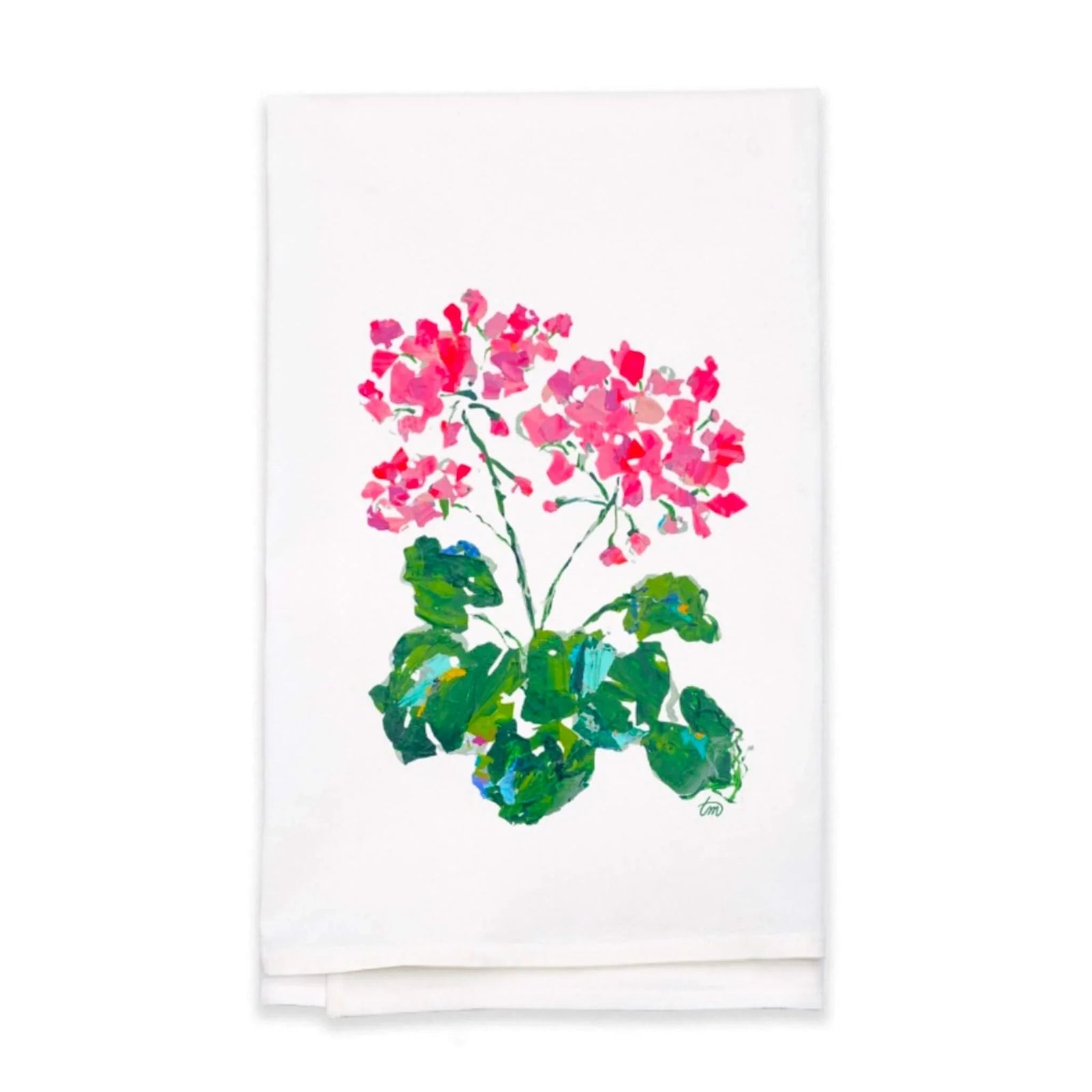 Blooming Girls Tea Towel