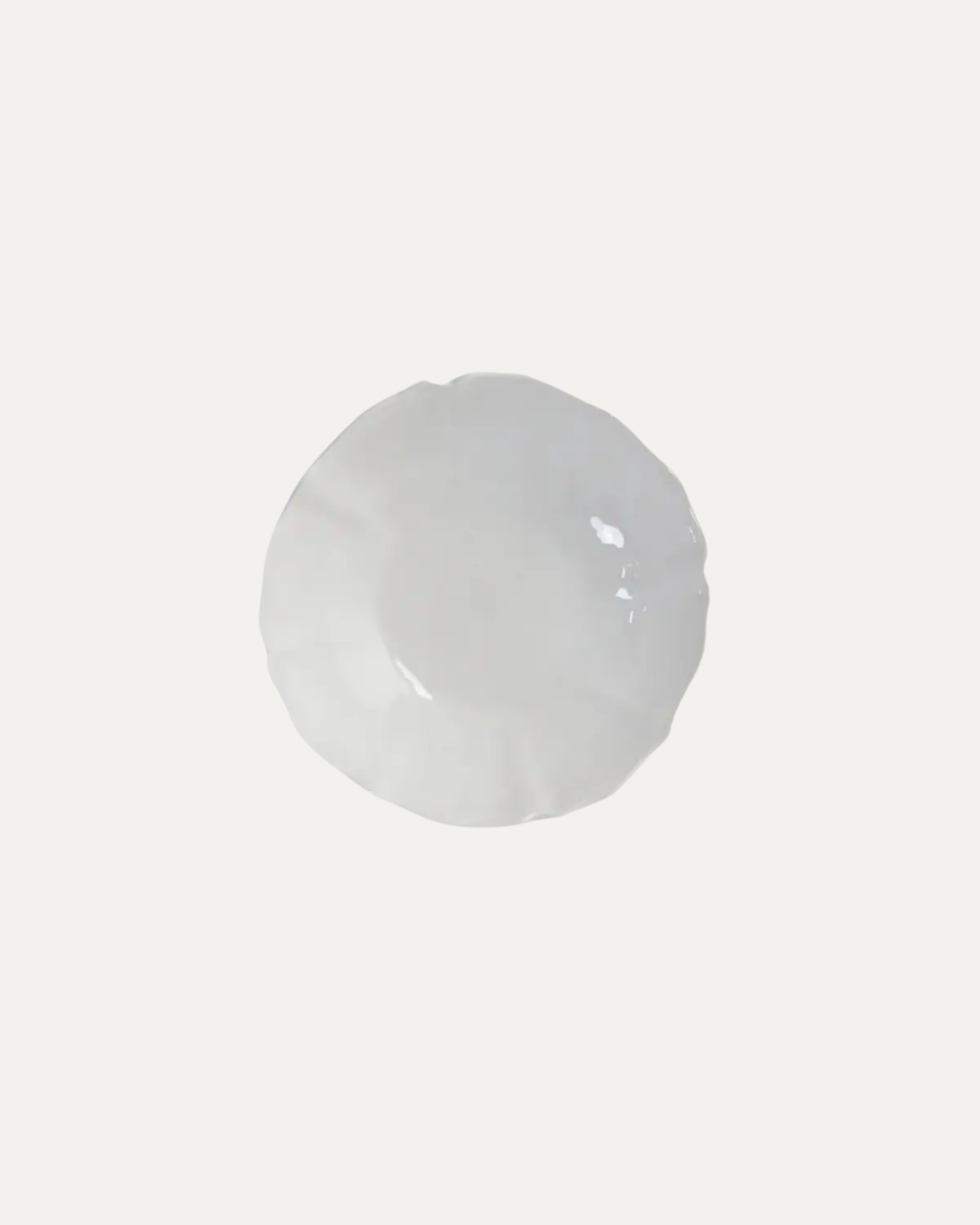 Prato de Sopa Judite Branco