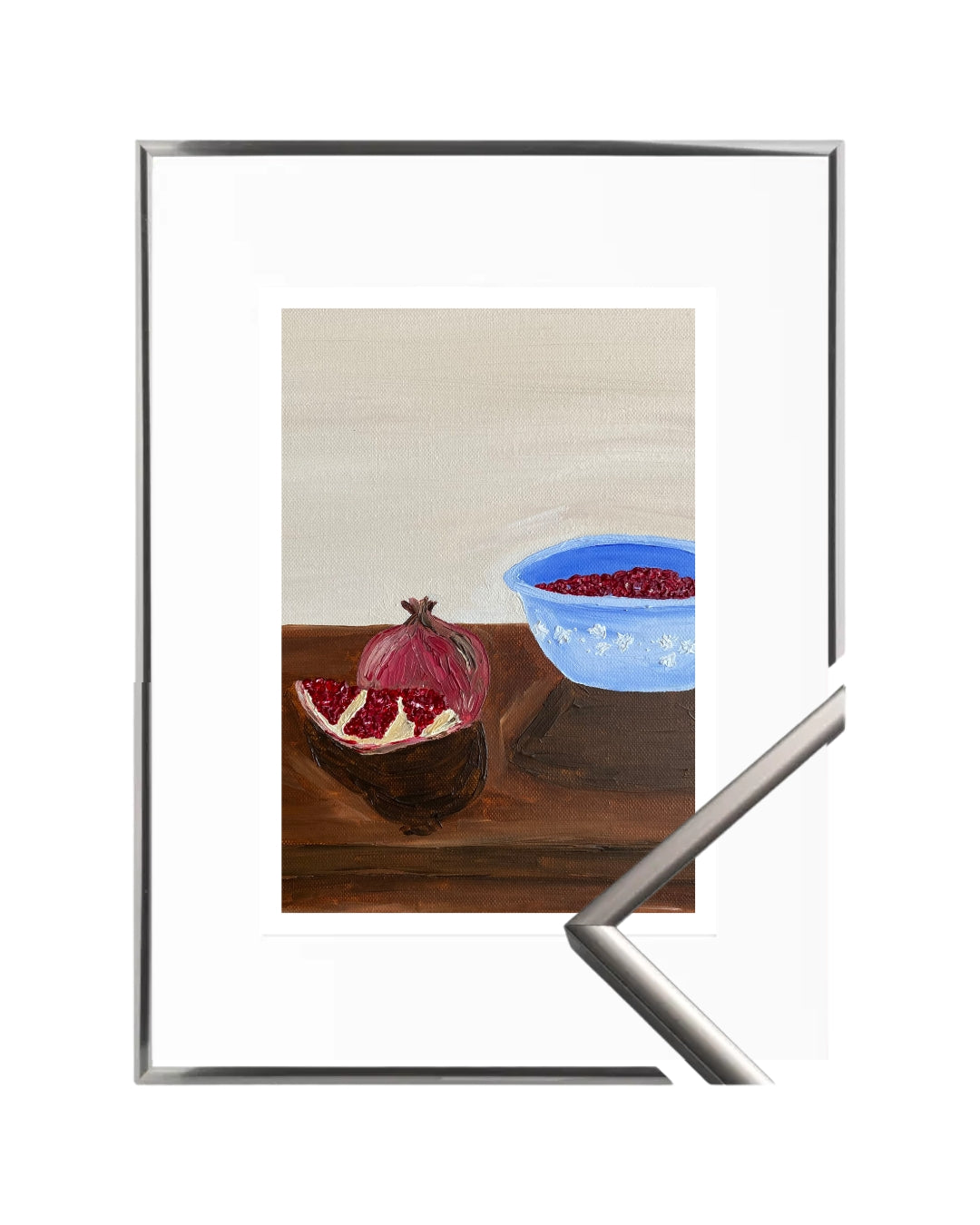 Peeled Pomegranate Fine Art Print