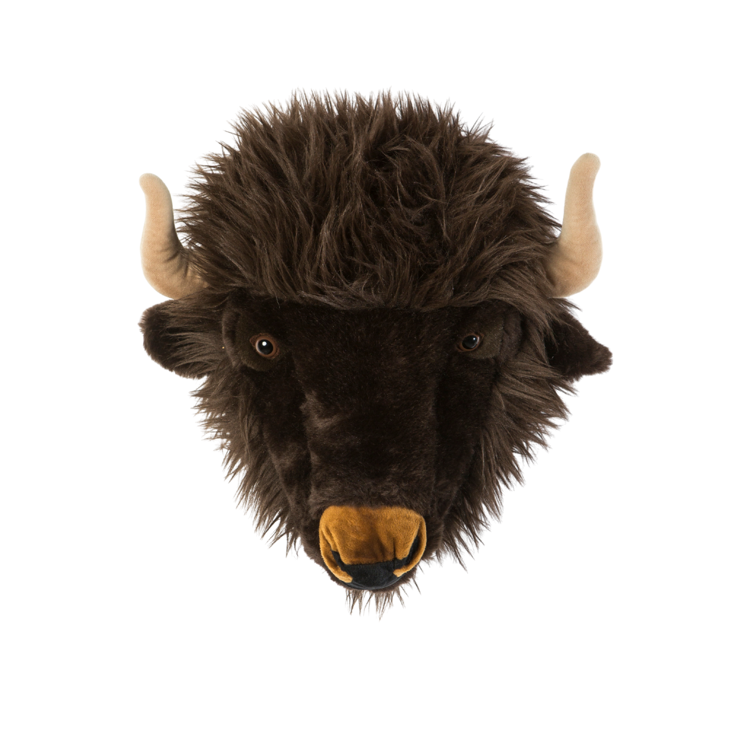 Alex the Bison Wall Mounted Plush Head