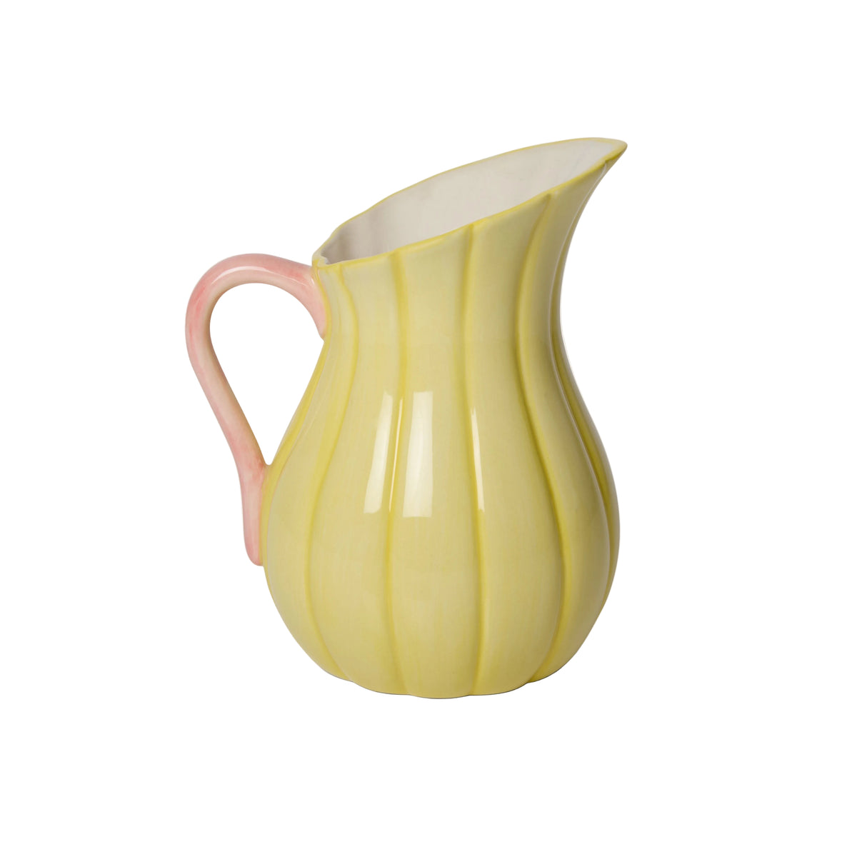 Jug - Sunshine Yellow and Rose Pink